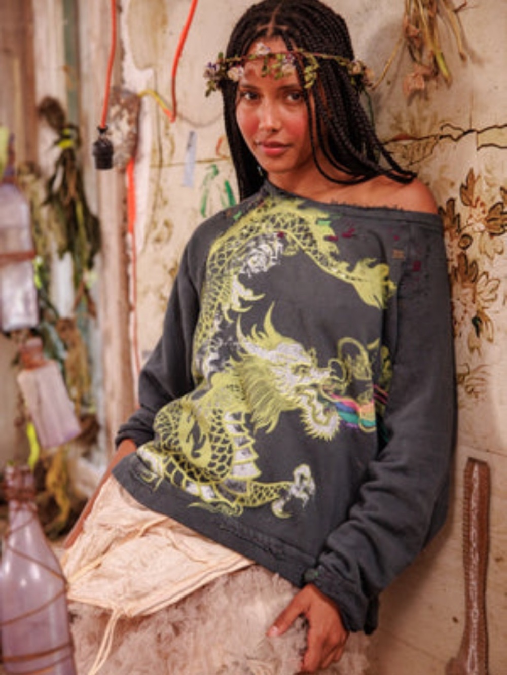NWT - Puff Puff Rainbow Richi Sweatshirt #3019 - Picture 6 of 6